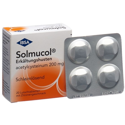 Solmucol 200mg 20 Lutschtabletten buy online