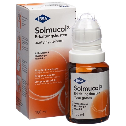 Solmucol Sirup für Erwachsene 180ml buy online