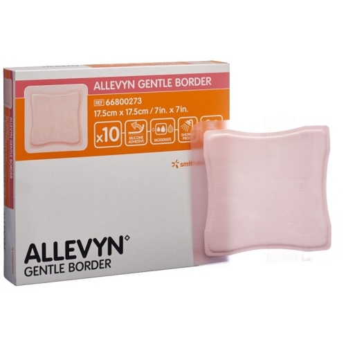 Allevyn Gentle Border Wundverband 17.5x17.5cm 10 Stück buy online