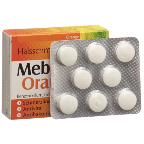 Mebuca Orange 24 Lutschtabletten buy online