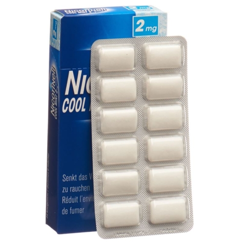 Nicotinell Cool Mint 2mg 24 Kaugummi buy online