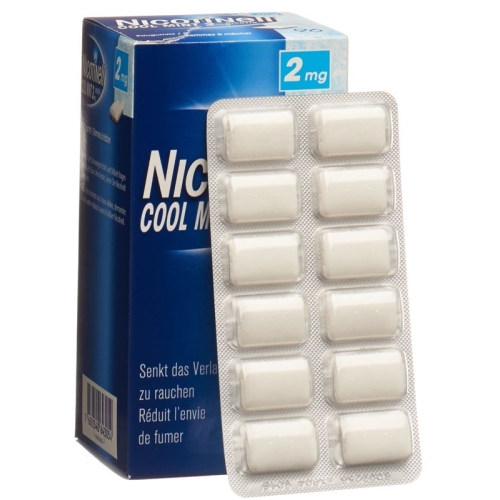 Nicotinell Cool Mint 2mg 96 Kaugummi buy online