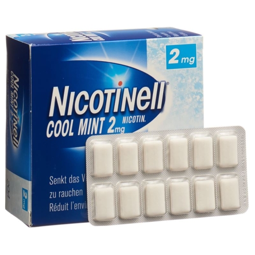 Nicotinell Cool Mint 2mg 204 Kaugummi buy online