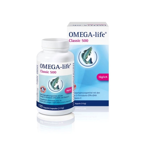 Omega-life 500mg 120 Kapseln buy online