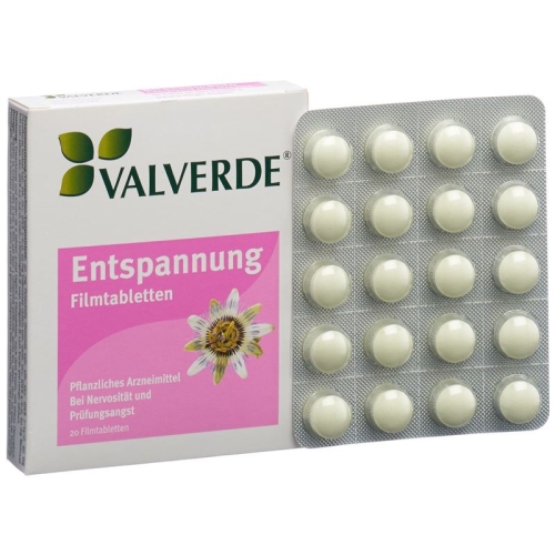 Valverde Entspannung Filmtabletten 20 Stück buy online