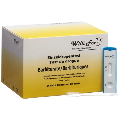 Willi Fox Drug Test Barbiturates individual urine 10 pcs