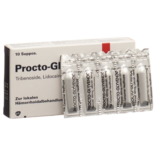 Procto Glyvenol 10 Zäpfchen buy online