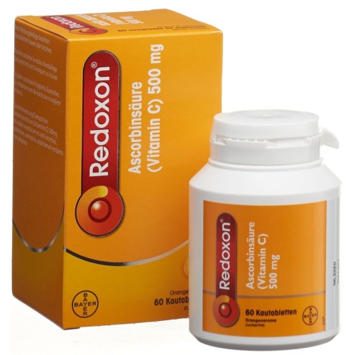 Redoxon Kautabl 500 mg orange flavor sugarless 60 pcs