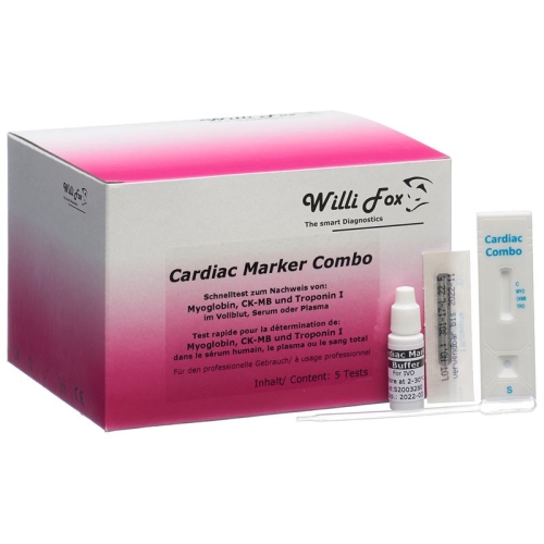 Willi Fox Cardiac Marker ComboTest 5 pcs