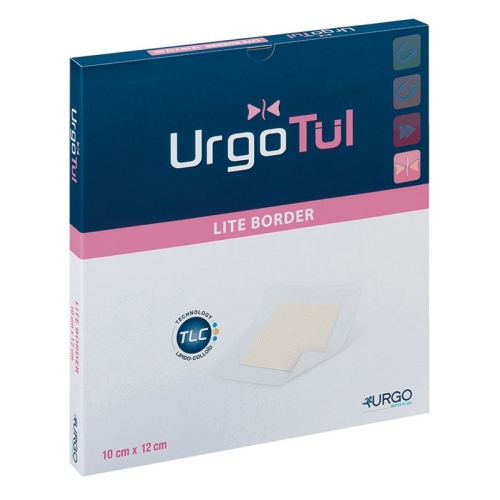 Urgotuel Lite Border 10x20cm Haftrand 5 Stück buy online