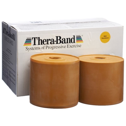 Theraband 45mx12.7cm gold max strong