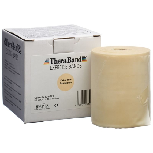 Theraband 45mx12.7cm extra light beige