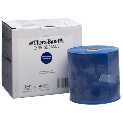 Theraband 45mx12.7cm blue Extra Strength