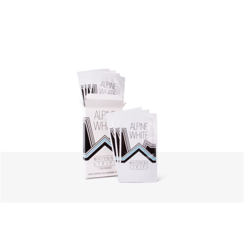 Alpine White whitening strips for 7 applications