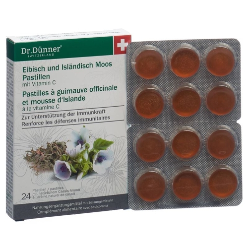 Dr. Dünner Icelandic Moss Pastilles 24 Capsules buy online