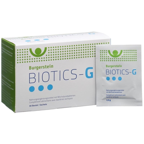 Burgerstein Biotics-G Plv Btl 30 pieces buy online