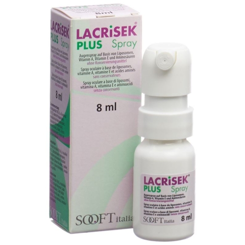 LACRISEK Plus eye spray sterile 8 ml