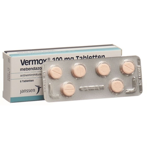 Vermox 100mg 6 Tabletten buy online