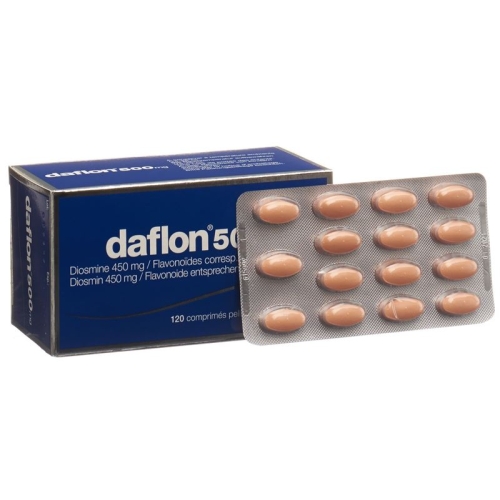 Daflon Filmtabletten 500mg 120 Stück buy online