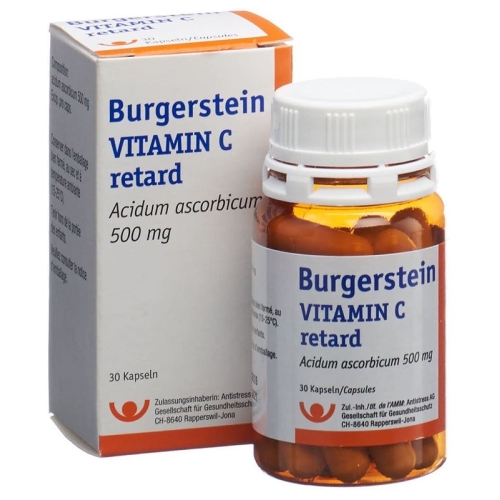 BURGERSTEIN Vitamin C Ret capsules 500 mg buy online