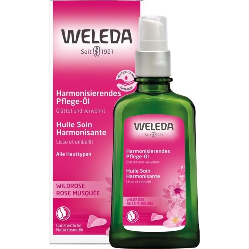 Weleda Wildrose Harmonisierendes Pflege-Öl Glasflasche 100ml buy online