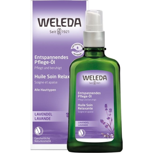 Weleda Lavender Relaxation Oil Glass Bottle 100ml buy online