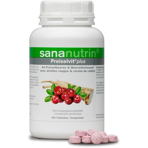 Sananutrin Preiselvit Plus Tabletten Dose 300 Stück buy online