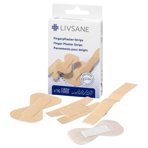 Livsane Fingerpflaster-Strips 16 Stück buy online