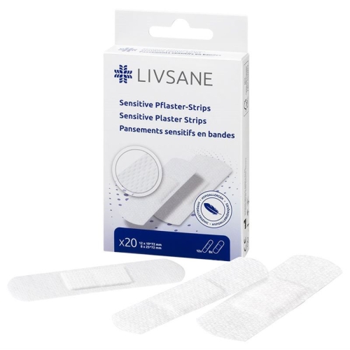 Livsane Sensitive Pflaster-Strips 20 Stück buy online