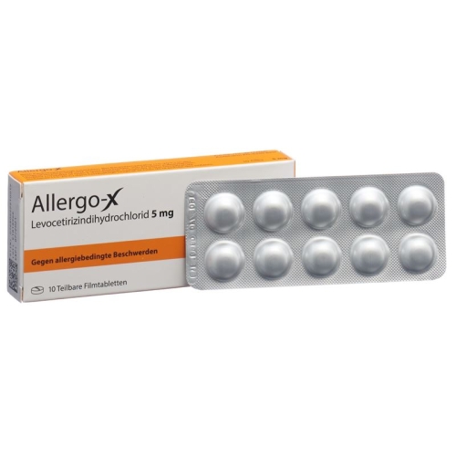 Allergo-x Filmtabletten 5mg 10 Stück buy online