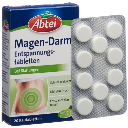 Abtei Magen-darm-entspannung Kautabletten 20 Stück buy online