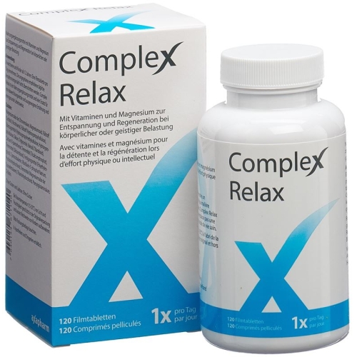 Complex Relax Filmtablet tin 120 pieces buy online