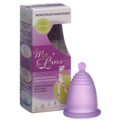 Me Luna menstrual cup Classic L ball purple buy online