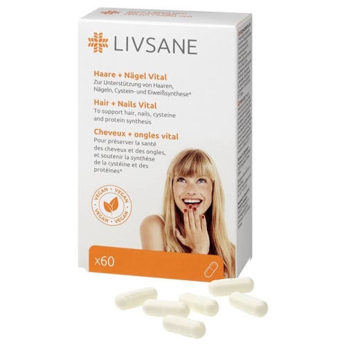 Livsane Haare + Nägel Vital Kapseln 60 Stück buy online