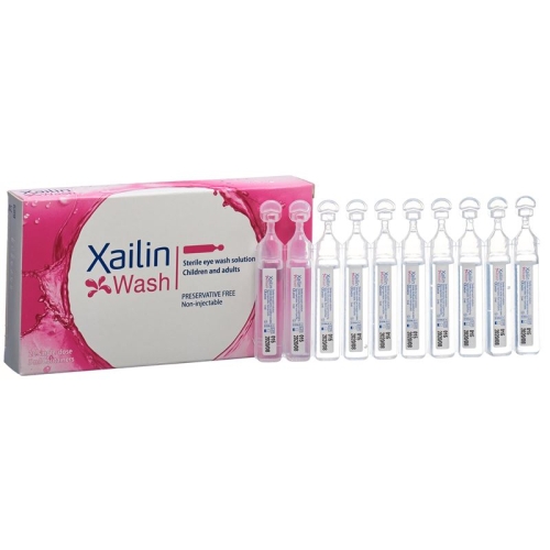 Xailin Wash Augenspüllösung Steril 20x 5ml buy online