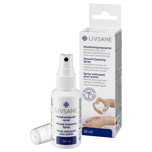 Livsane Wundreinigungsspray 50ml buy online