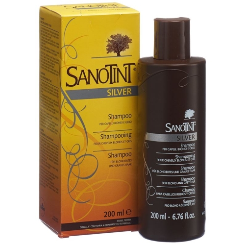 Sanotint Silver Shampoo Bottle 200ml buy online