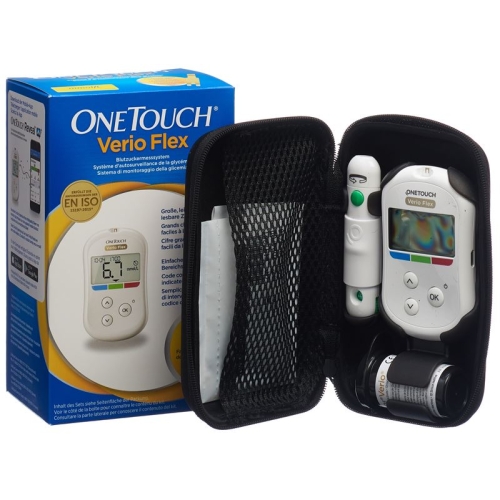 One Touch Verio Flex Blood Glucose Monitoring System Set mmol / L