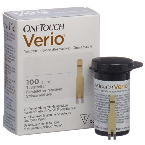 One Touch Verio test strips 2 x 50 pcs