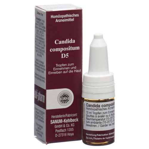 Sanum Candida compositum drops D 5 Fl 10 ml