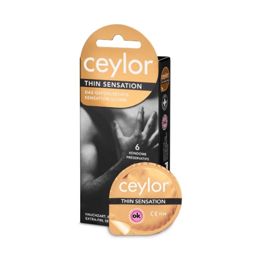 Ceylor Thin Sensation Condoms 6 pieces