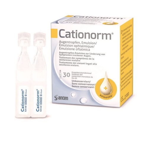 Cationorm Augentropfen-Emulsion 30 Monodosen 0.4ml buy online