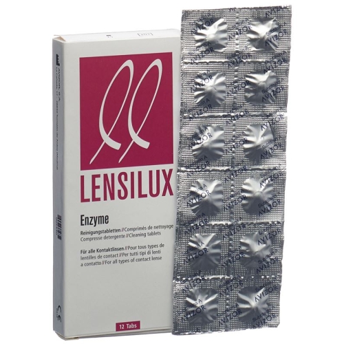 Lensilux Proteinentfernung Enzyme Tabletten 12 Stück buy online