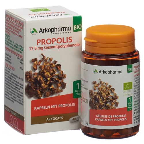 Arkocaps Propolis Kapseln Bio Dose 40 Stück buy online