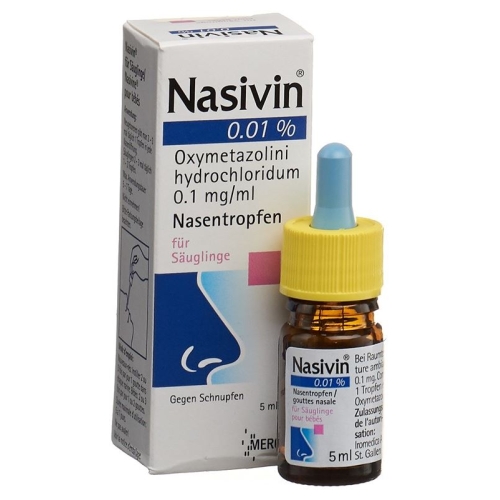 Nasivin Tropfen 0.01% Bebe 5ml buy online