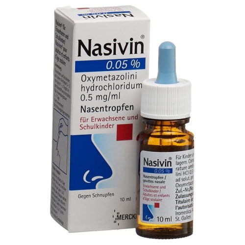 Nasivin Tropfen 0.05% Erwachsene 10ml buy online