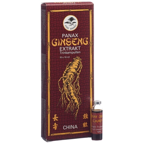 Panax Ginseng Lösung Trinkampullen 10 Stück buy online