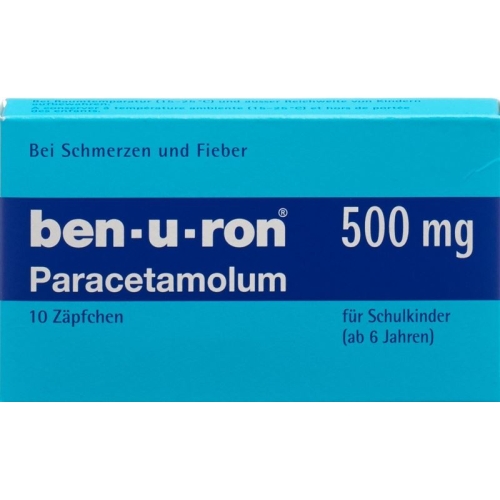 Ben U Ron 500mg 10 Zäpfchen buy online