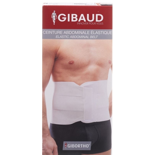 Gibaud Leibgürtel Velcro 24cm 106-120cm Weiss buy online