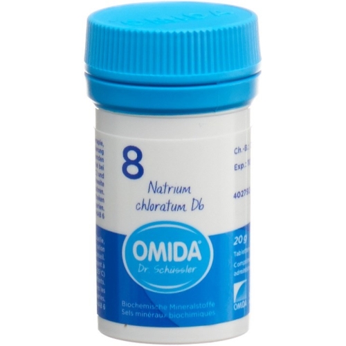 Omida Schüssler Nr. 8 Natrium Chloratum Tabletten D6 20g buy online